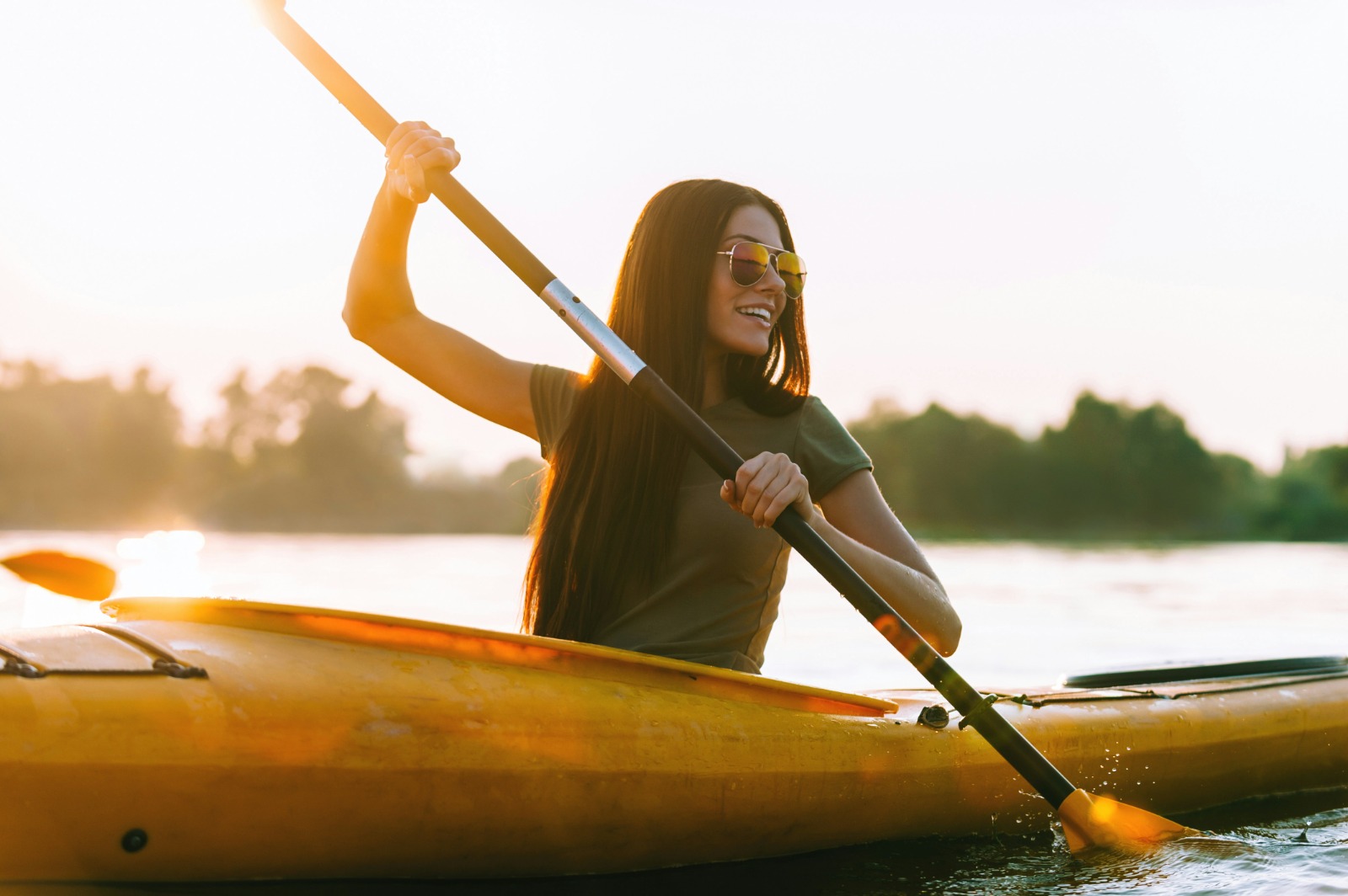 Golden hour on the water